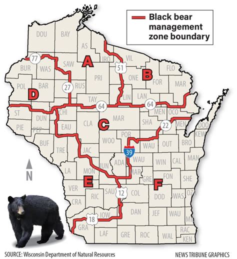 In many regions, bag limits affect the next several years of hunting. . Wisconsin bear zones 2022